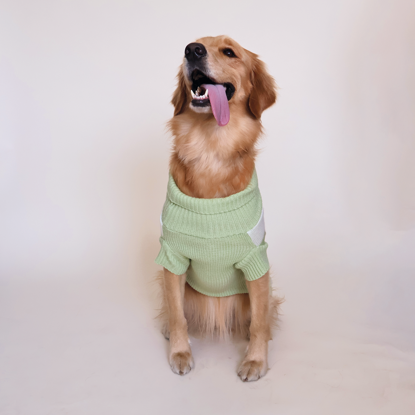 Smiley Square Sweater