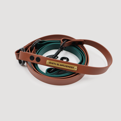 Hands-Free Acqua Leather Leash